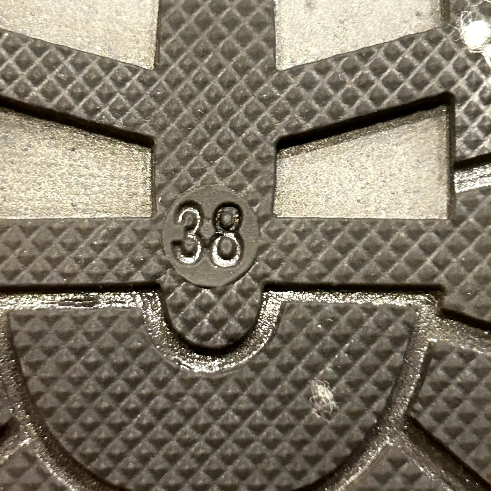 Moschino High Top Sneakers Gold Silver Metallic Leather Made in Italy Size 38 - Image 6