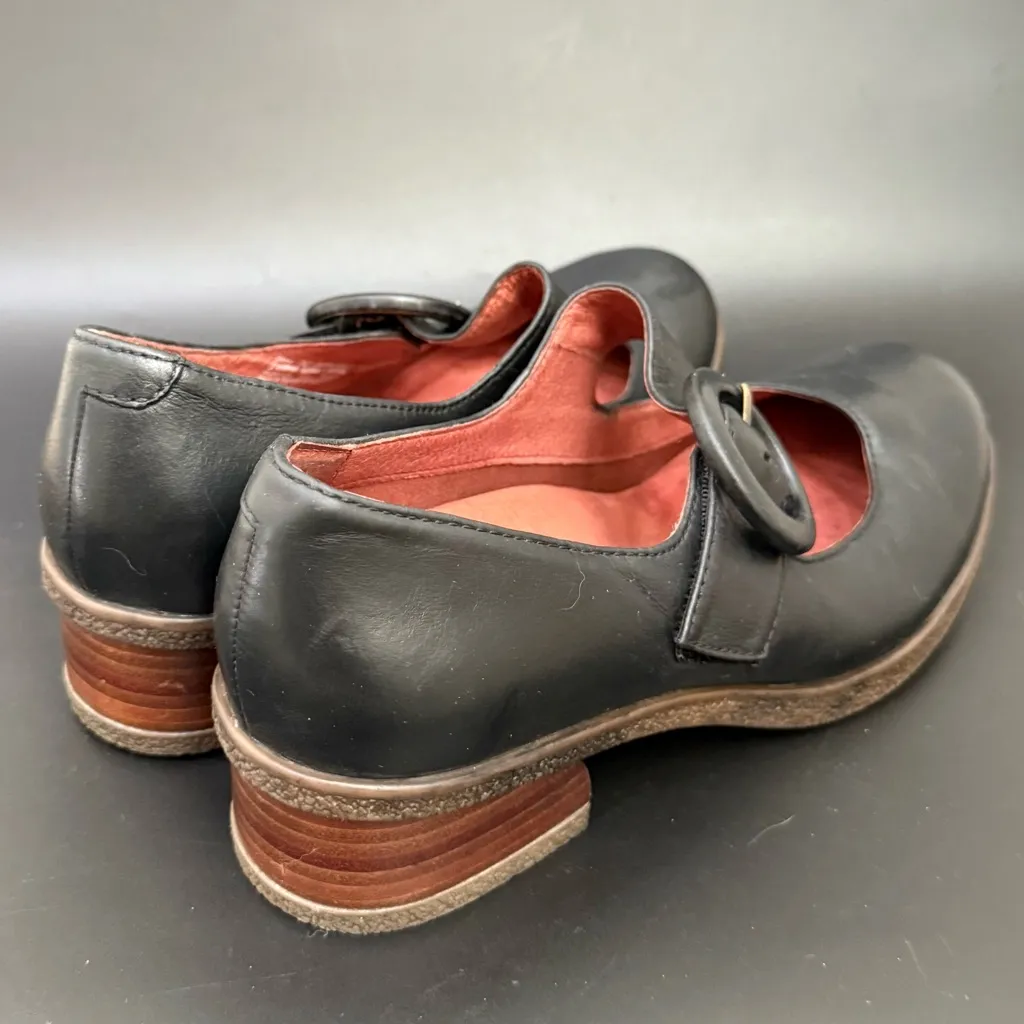 DANSKO Brandy Black Leather Mary Jane Women’s Size 36 US 5.5/6 - Image 4