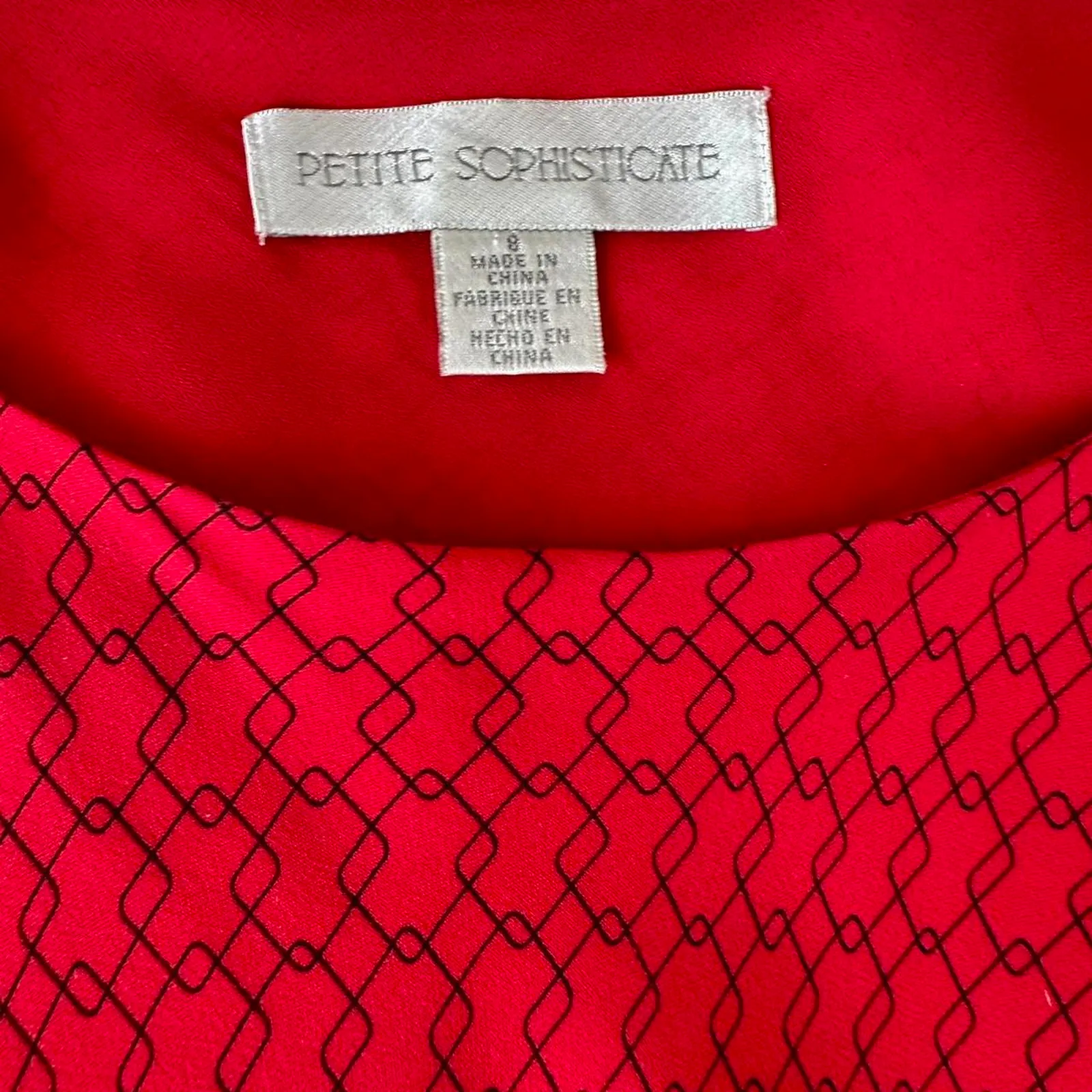 Vintage 90s y2k red silk whimsigoth fairy midi dress. Size 8. - Image 4