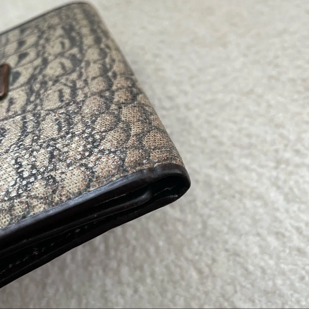 Roberto Cavalli Freedom Animal Print Tri-Fold Wallet - Image 13