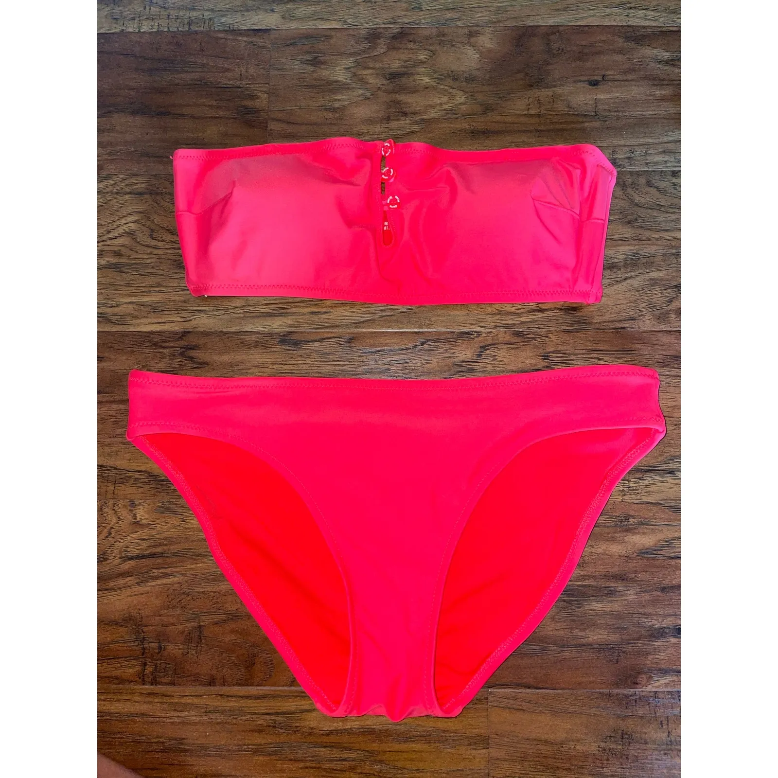 AERIE Two Piece Bandeau Bikini Set - Image 2