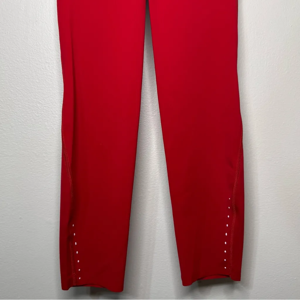Lululemon Fast & Free High Rise Tights Leggings Reflective Dark Red Size 2 NWT - Image 10