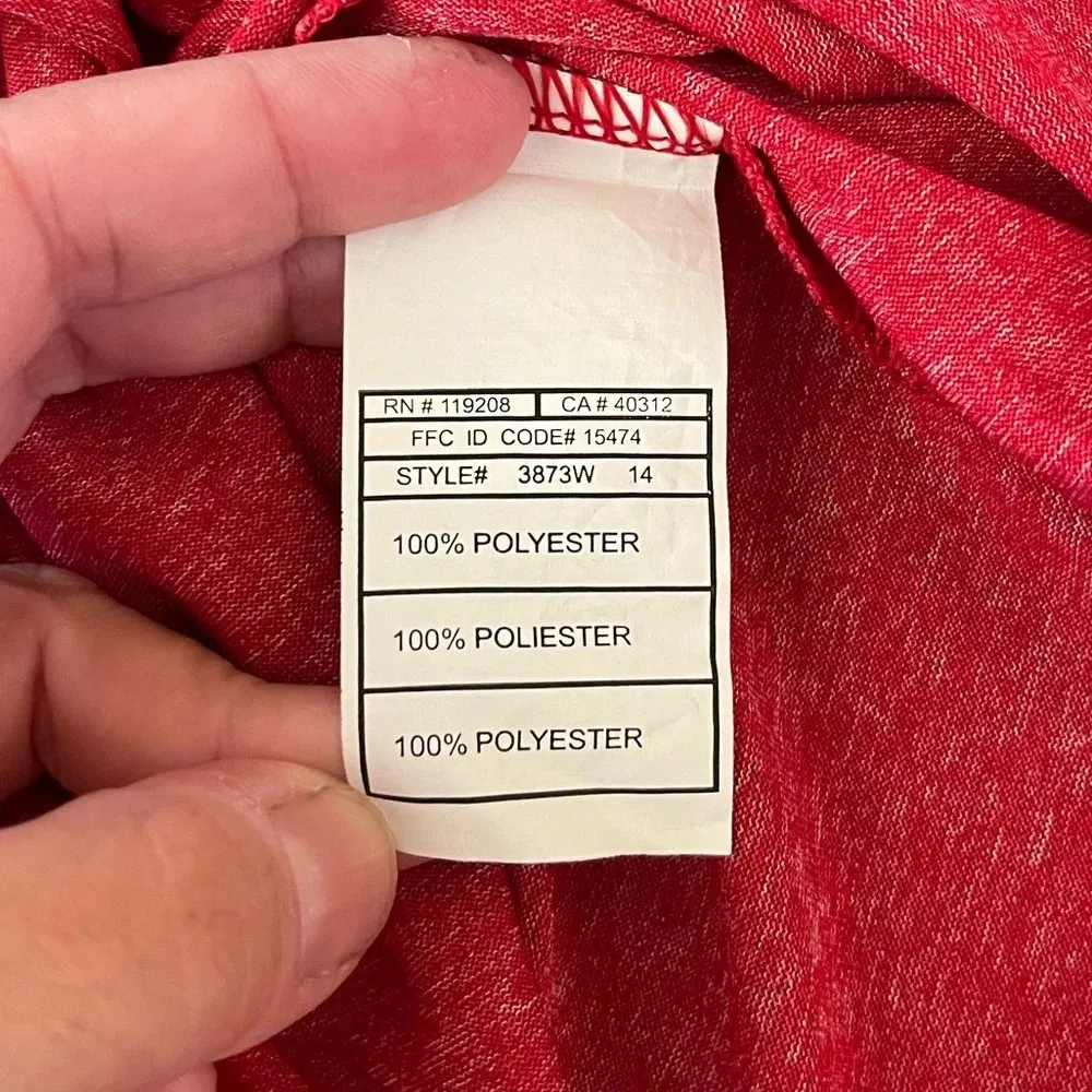 Women’s Adidas Climalite Cincinnati Bearcats red short sleeve t-shirt, Small - Image 5