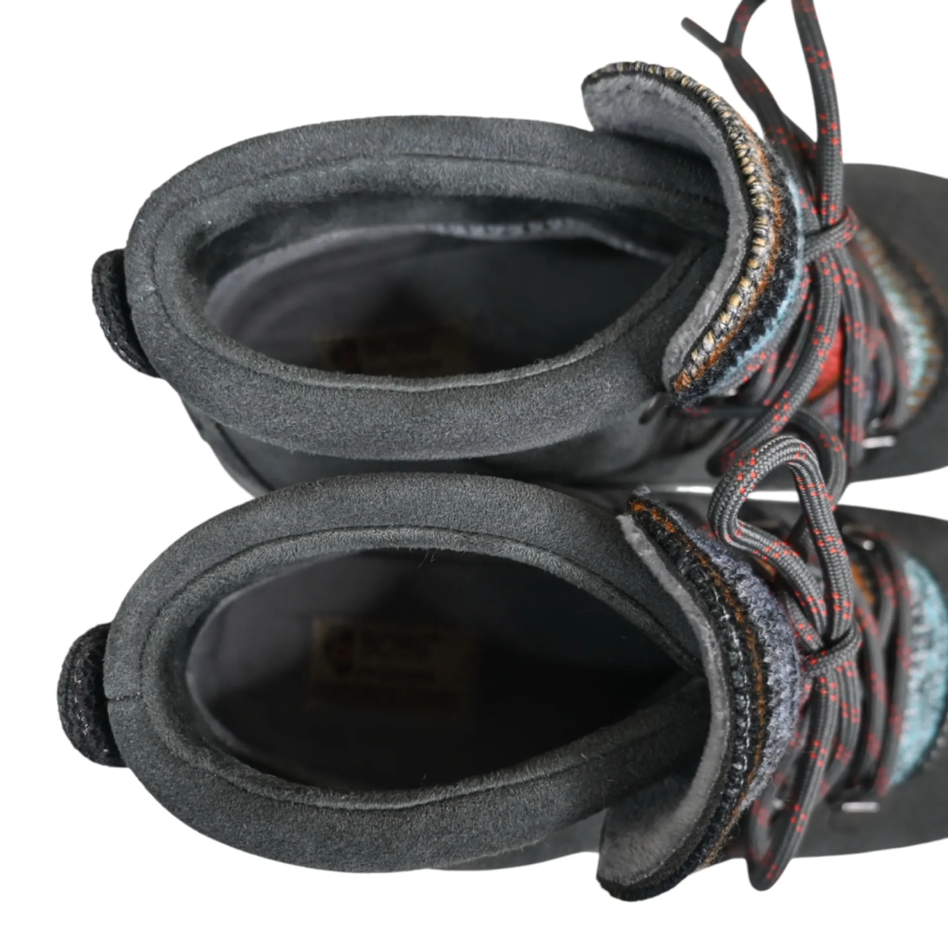 Bob's from Skechers Women's 7 Alpine Smores Leather Ankle Boot in Charcoal Gray - Image 7