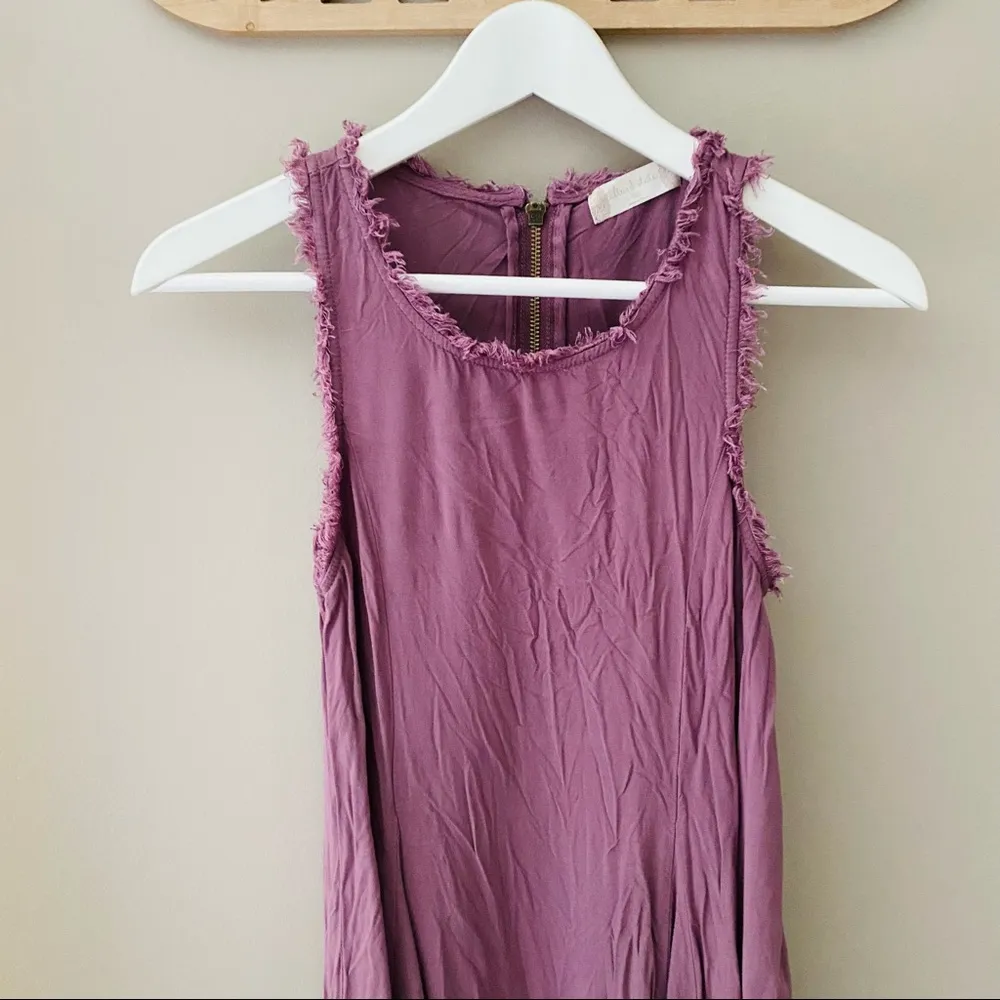 Altar'd State A-Line Mini Dress Purple Sz XS - Image 2