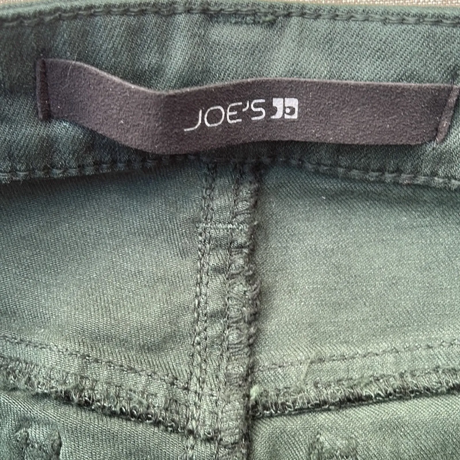 Joe's Jeans "The Skinny"  Envy Green size 24 NEW - Image 2