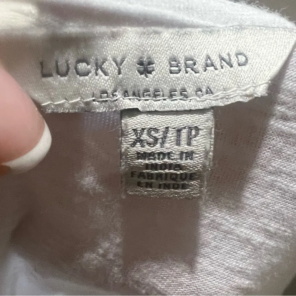 Lucky brand white blouse - Image 6
