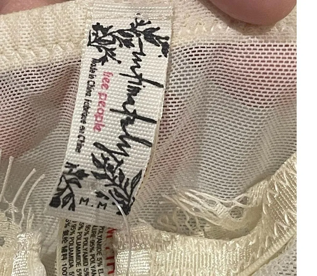 Free People Layer In Lace Ivory Bustier - Image 4