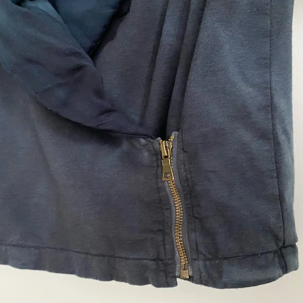 Young Fabulous & Broke Brina Jacket Shawl Quilted Collar Hoodie Wrap Bomber YFB - Image 7