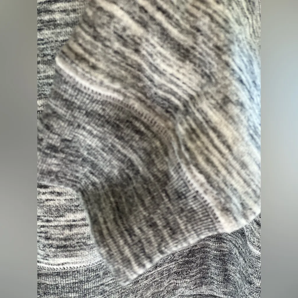 Pink Victoria’s Secret Campus Quarter Zip Pullover Marl Gray - Image 8