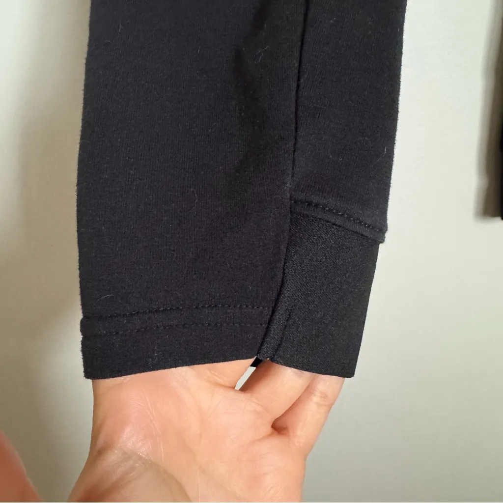 GymShark Womens Athletic Fit Running Training Sweat Pants Fleece Black Size S - Image 4