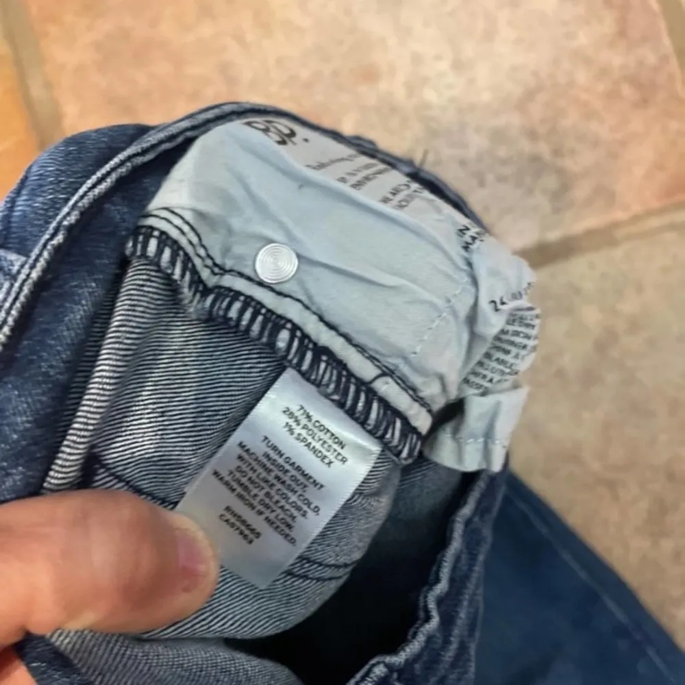 BP Button fly stretch Skinny raw hem Ankle - Image 4