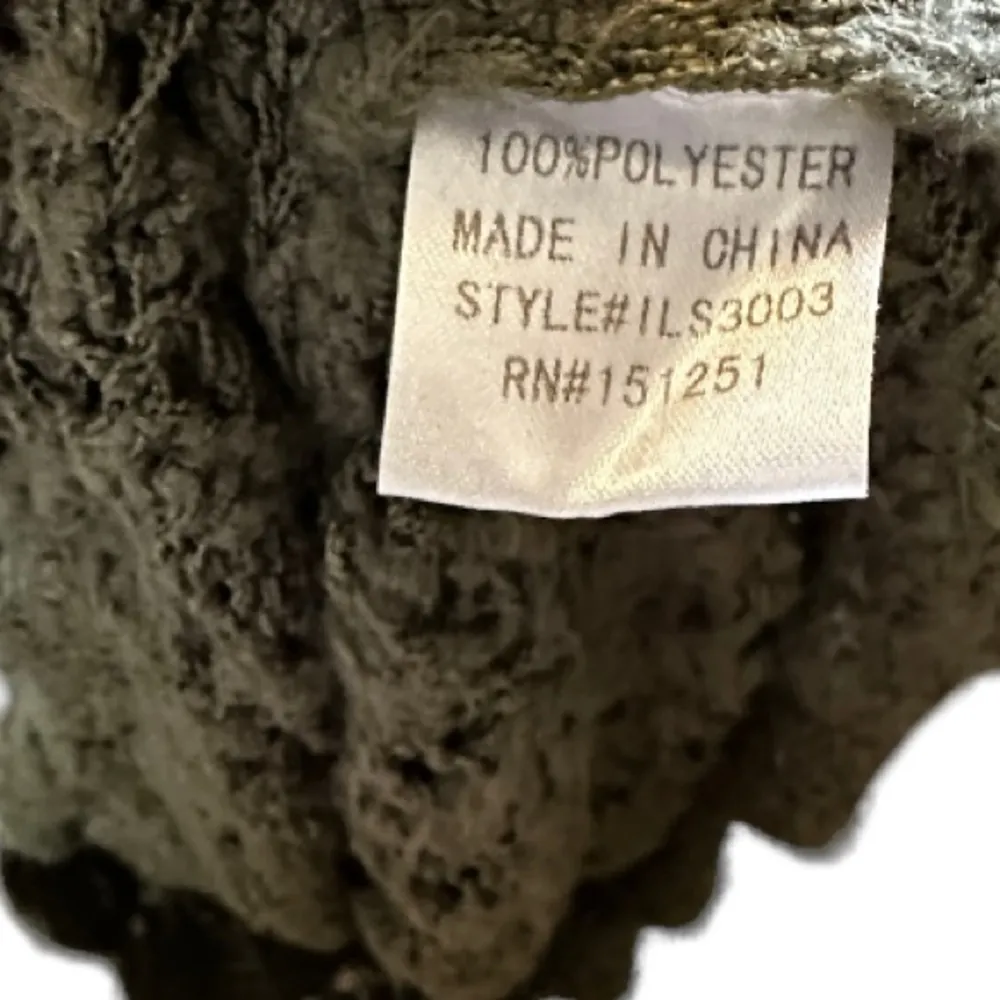 In Loom Green Crocheted‎ Sweater - Image 6