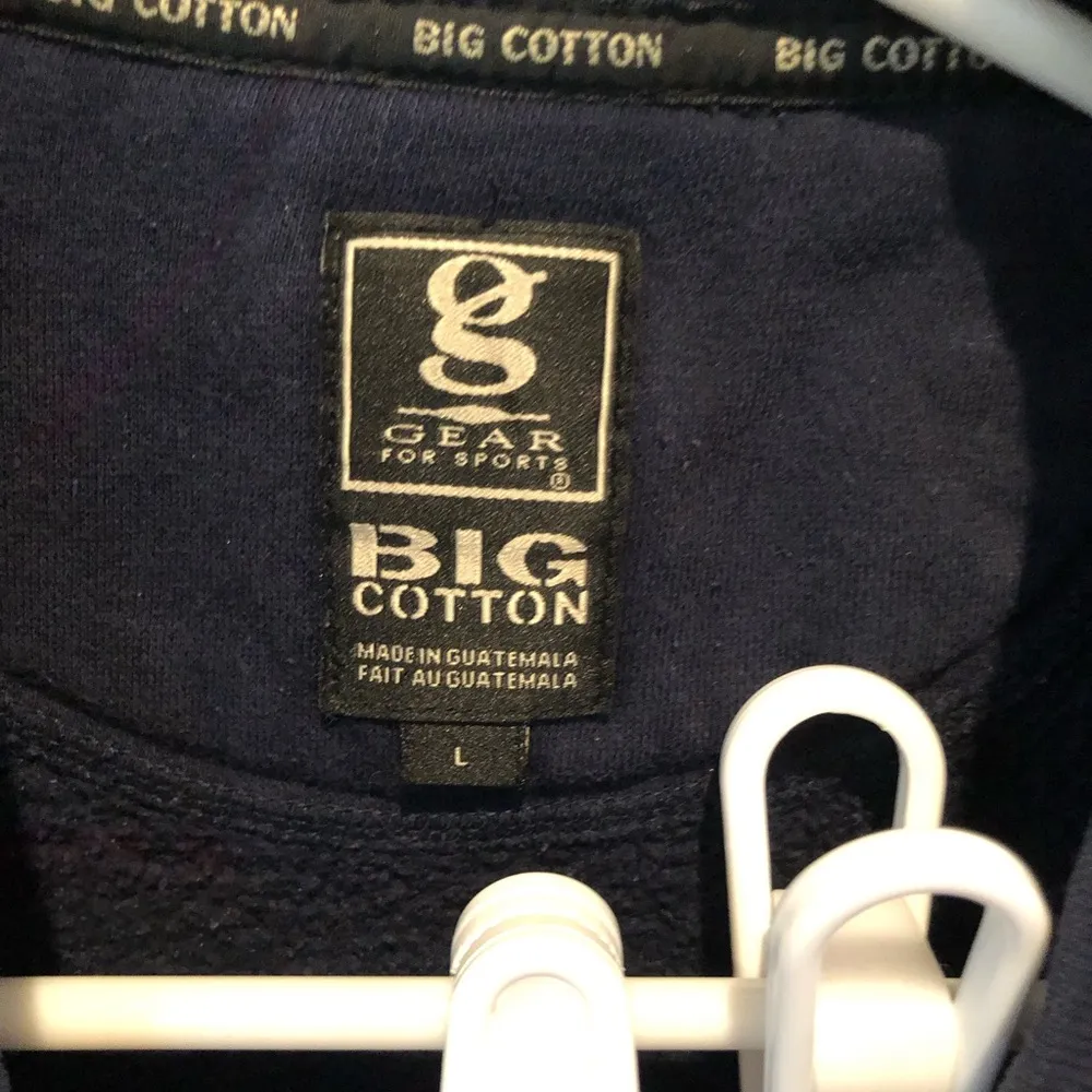 “Pentagon” navy crewneck unisex sweatshirt - large - Image 2