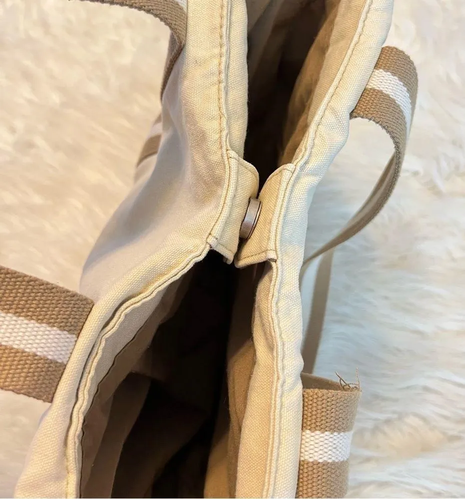 Free w/ any purchase Aeropostale Canvas Tote Bag Snap Closure - Image 5