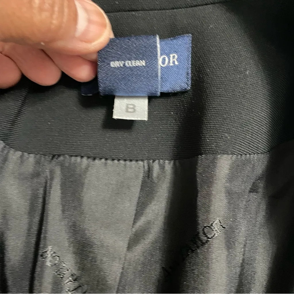 Ann Taylor Petites 4P Black 3-Button Blazer Jacket Career Work Office Career - Image 7