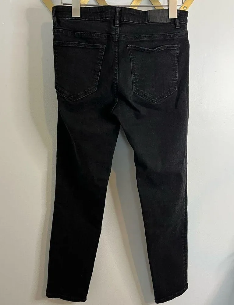 Zara Black Stretch Skinny Jeans 8 - Image 5