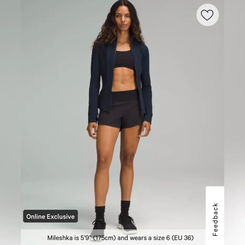 Lululemon NWT Define Luon Full Zip Jacket True Navy Hip Length Zipper pockets 4 - Image 3