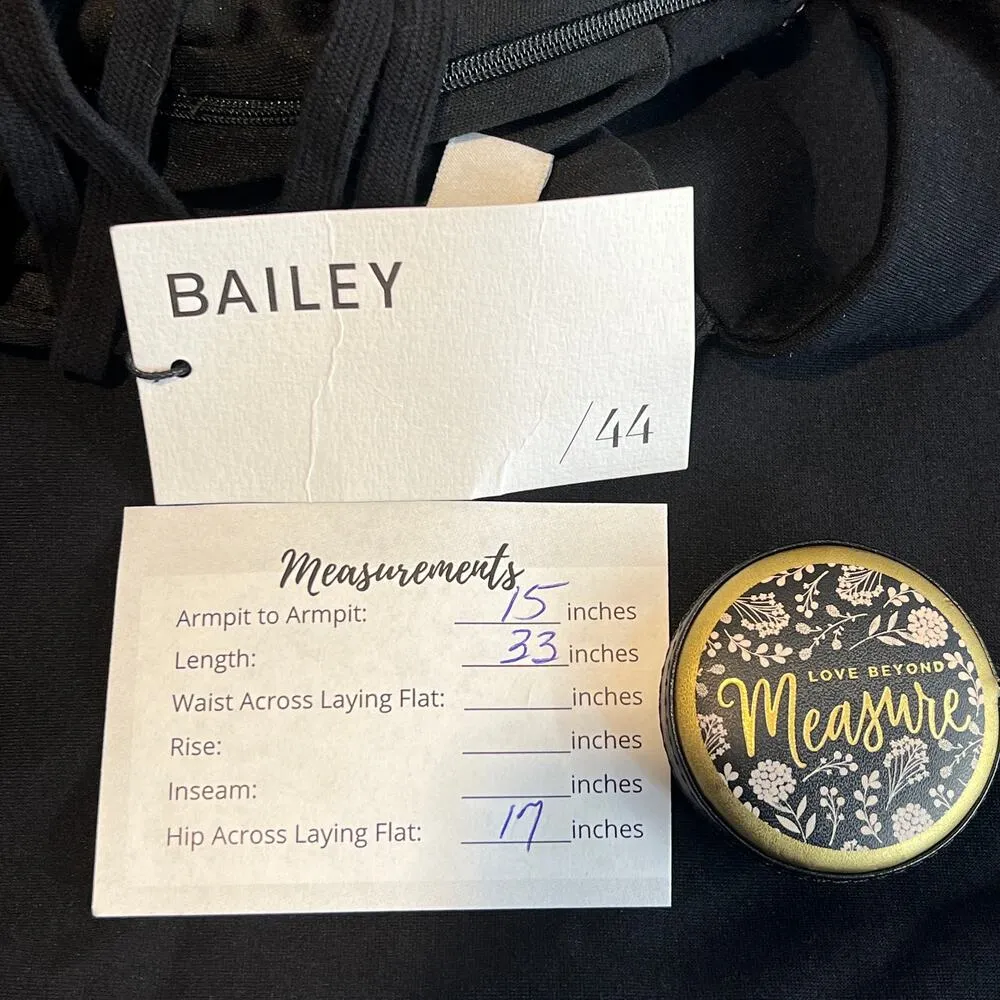 Bailey 44 Bodycon Sleeveless Mini Dress Black Size S El Caiman Sexy Clubwear - Image 3