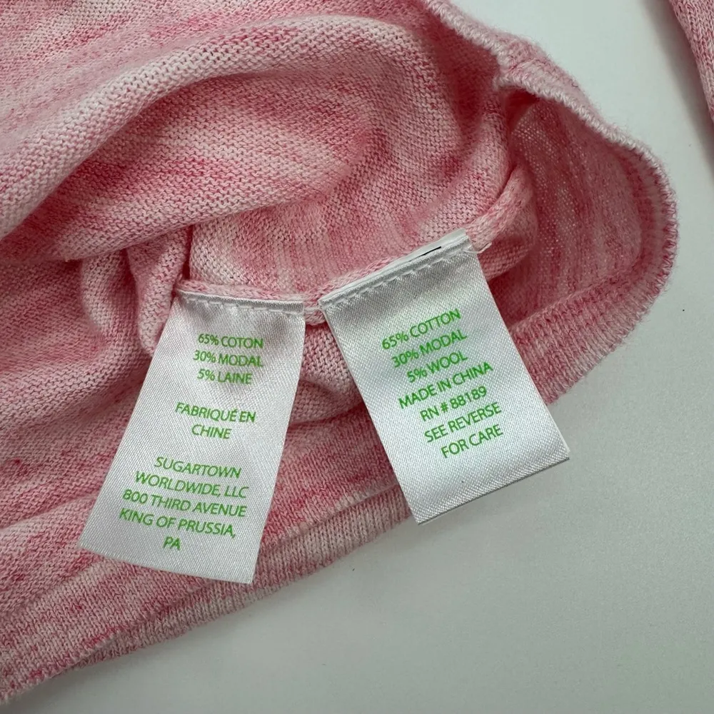 Lilly Pulitzer Fresca Sweater In Coral Reef Tint Space Dye Size XS NWT - Image 8