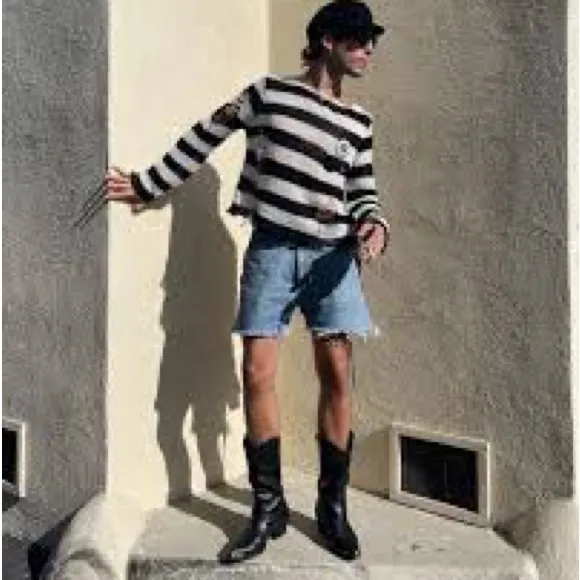 J. Crew 100% Cotton Blue‎ Light Wash Women’s Shorts Size 25 - Image 15