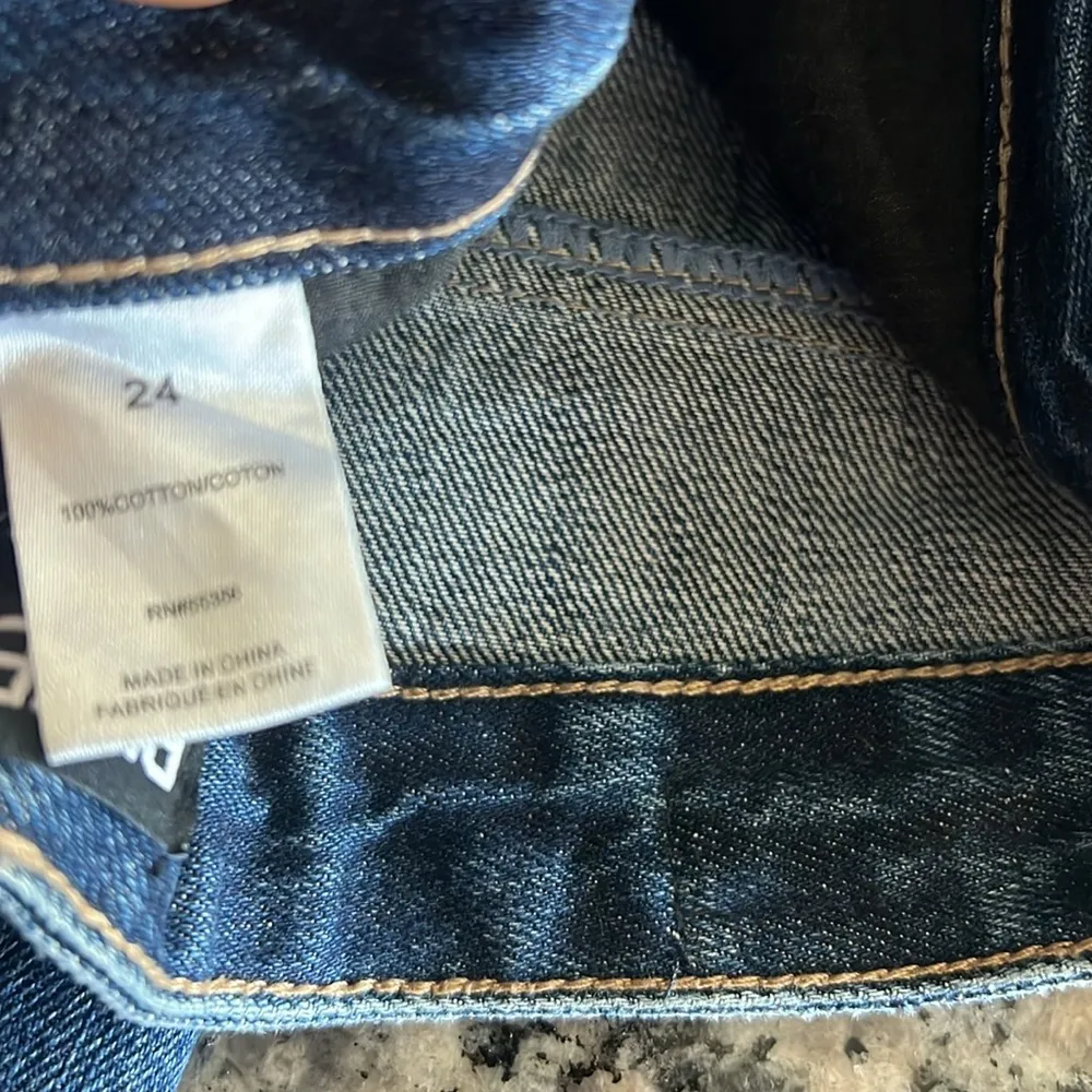 Blue Revival Boyfriend Distressed Jeans in Blue/Monaco Size 24 New w/Tag $139 - Image 8