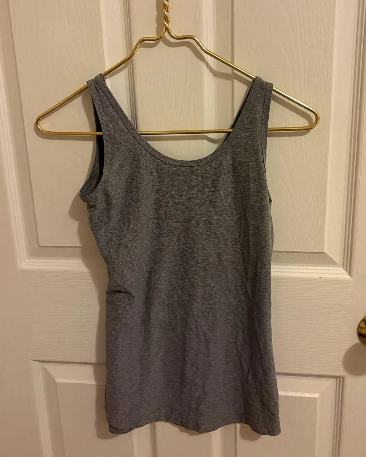 Grey athletic tank top  - Image 5