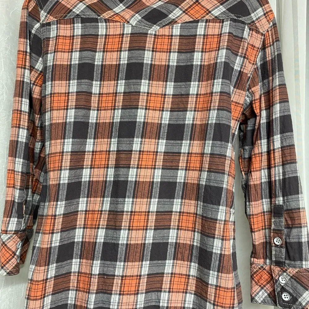 Miss Me  3/4 sleeved Western Flannel Shirt. Classy and casual wear - Image 13