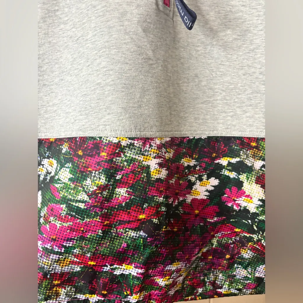 Sample adidas by Stella McCartney Run Gilet Gray & Floral Vest  Sz S - Image 2