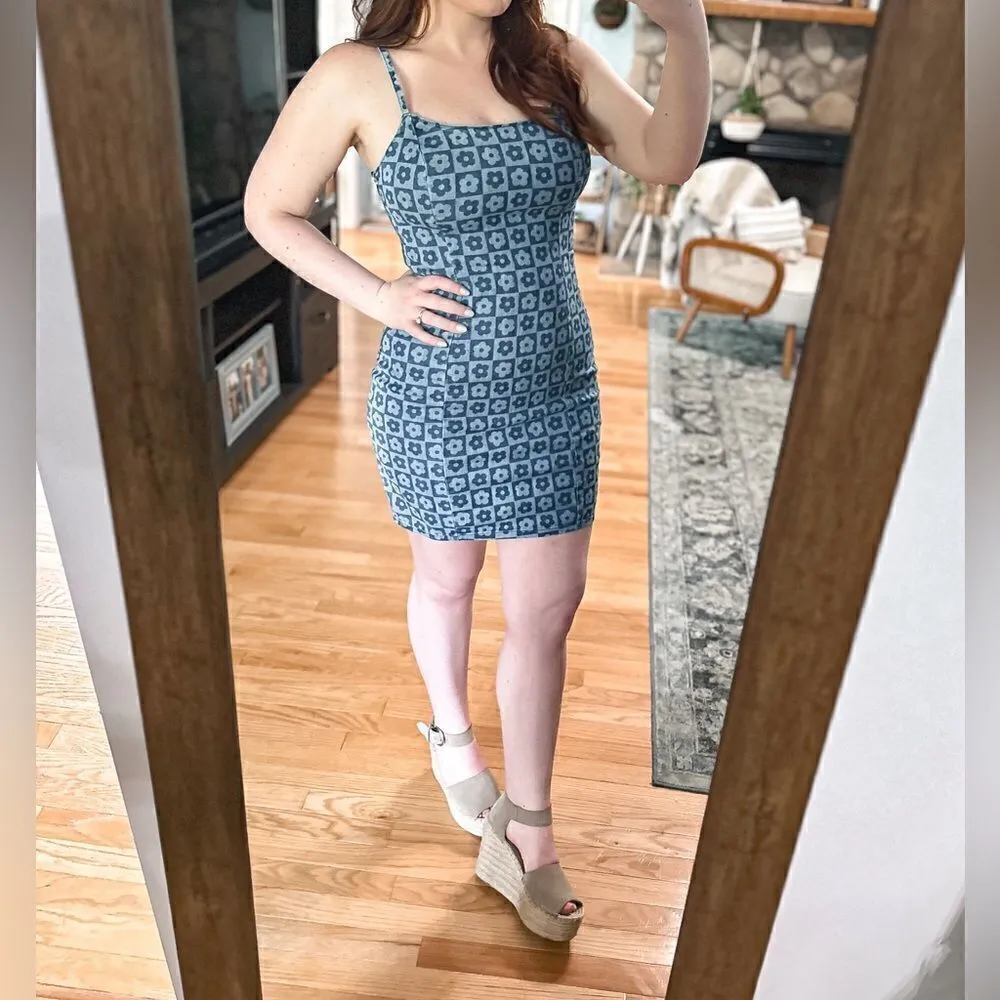 Divided denim dress  - Image 9