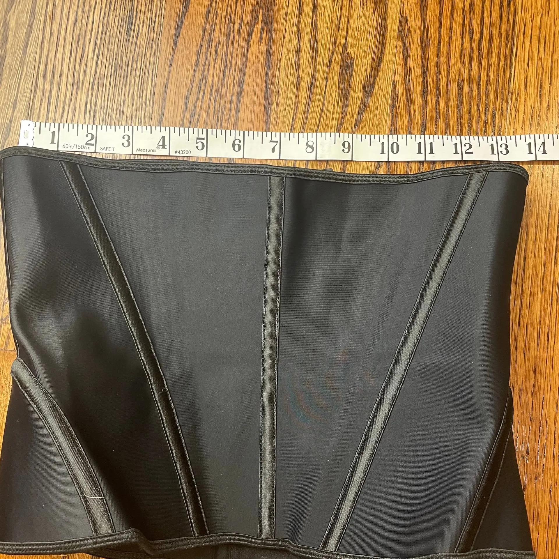 Black Corset Waist Trainer Size L - Image 4