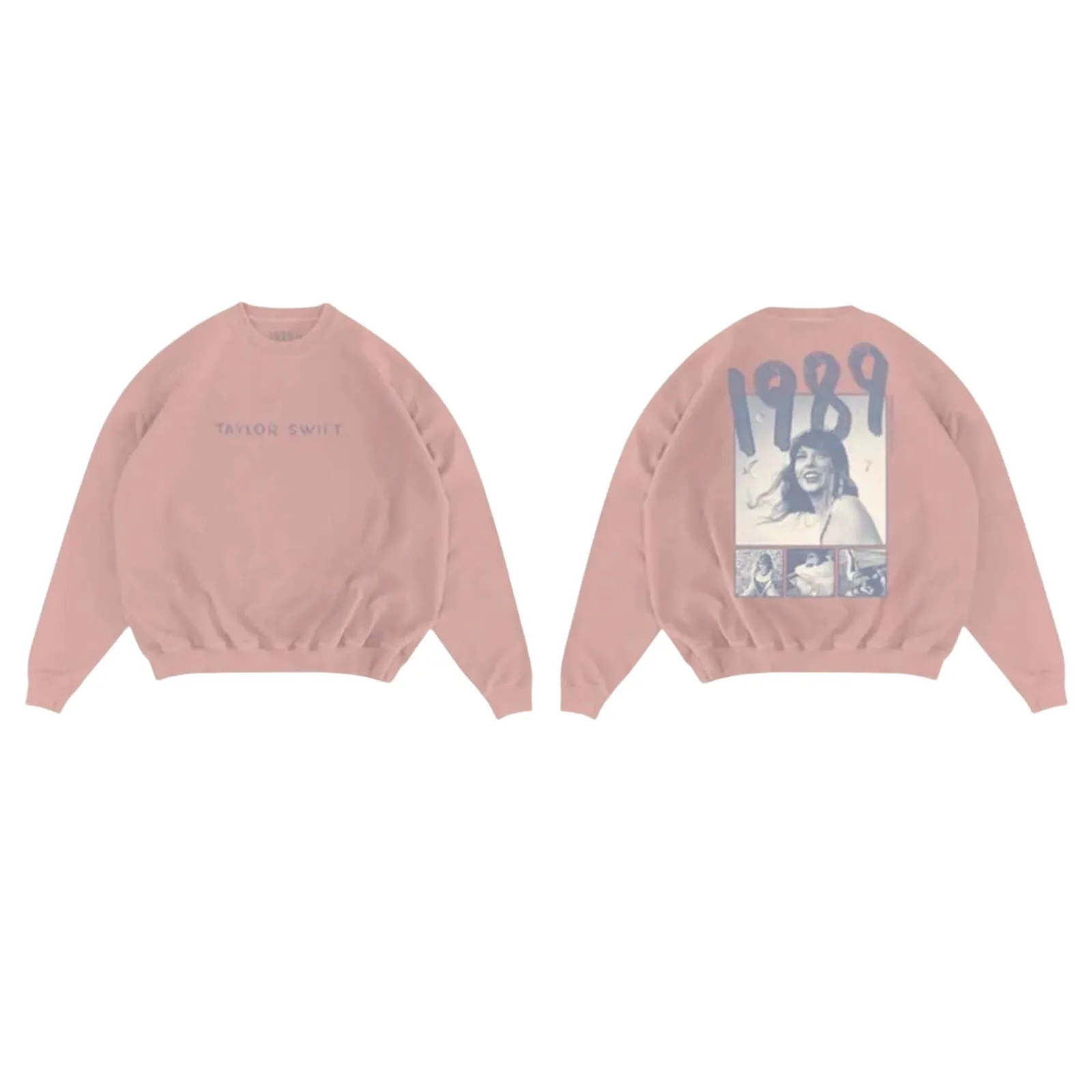 TAYLOR SWIFT 1989 (Taylor’s Version) Pink Crewneck, Size M, New w/o Tag SOO - Image 3