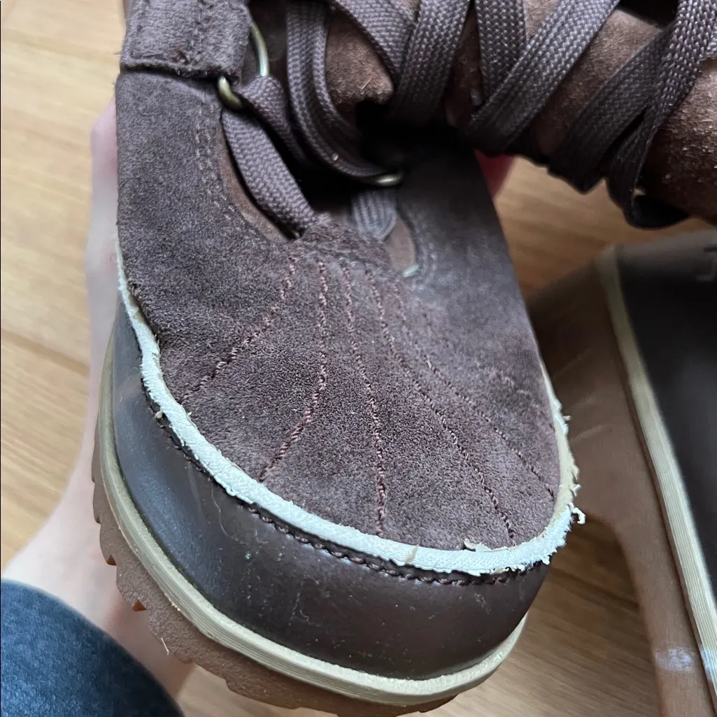 Sorel Women's Tivoli High II Brown Lace Up Boots Size 8 - Image 6