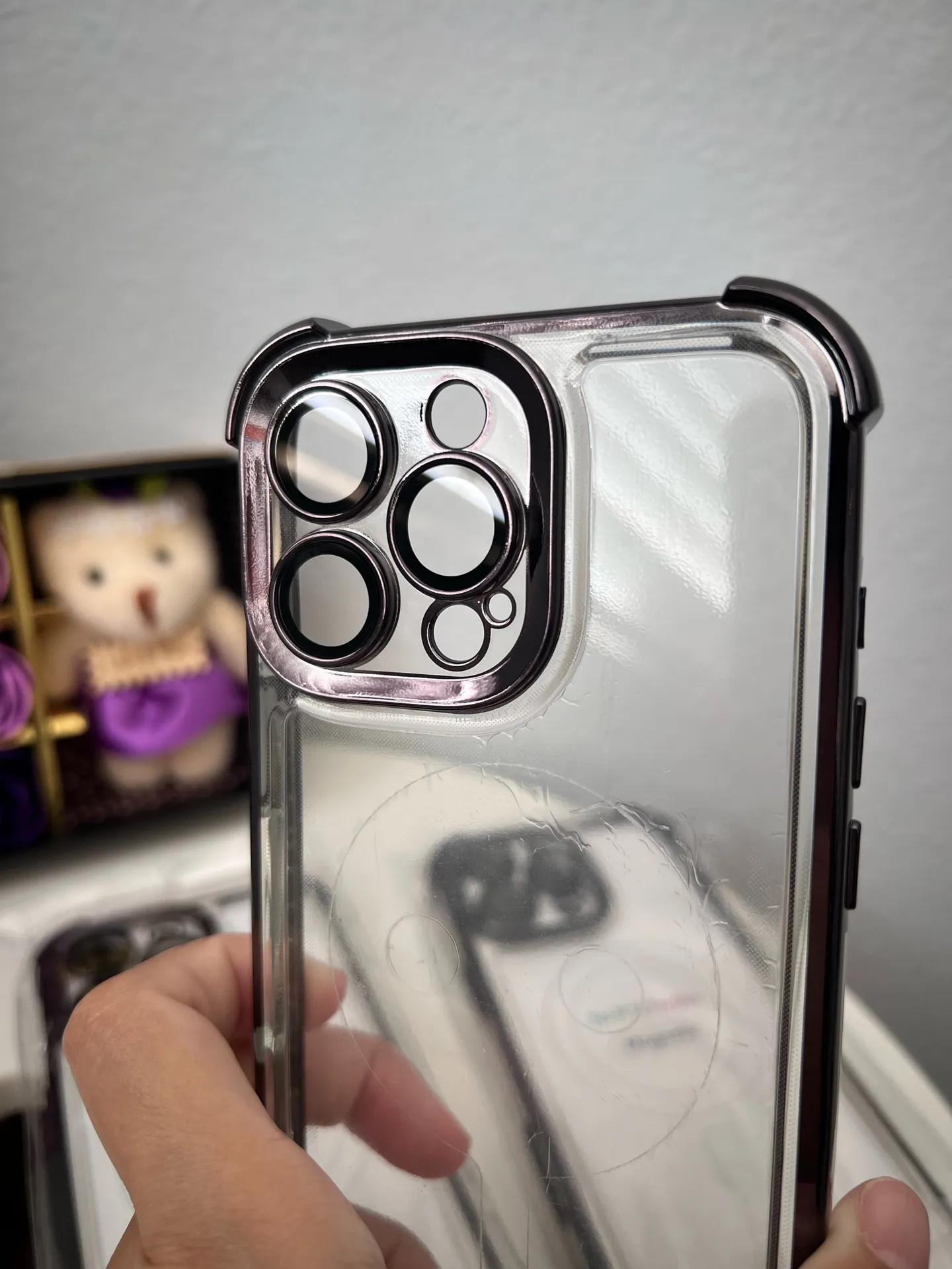 Iphone 16 pro max Clear Case Acrylic New - Image 5