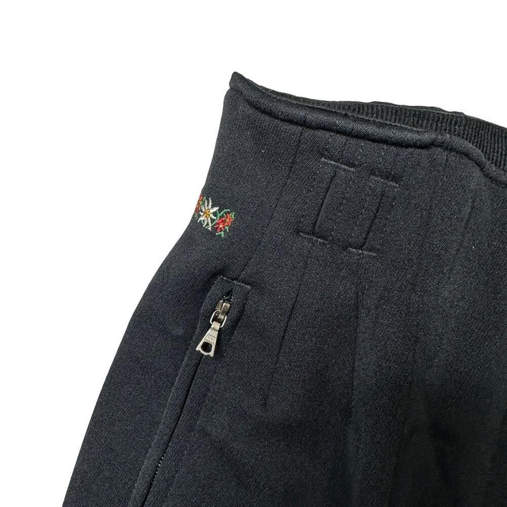 Postcard of Italy Black Stirrup Ski Pants, Black Size 10 - Image 4