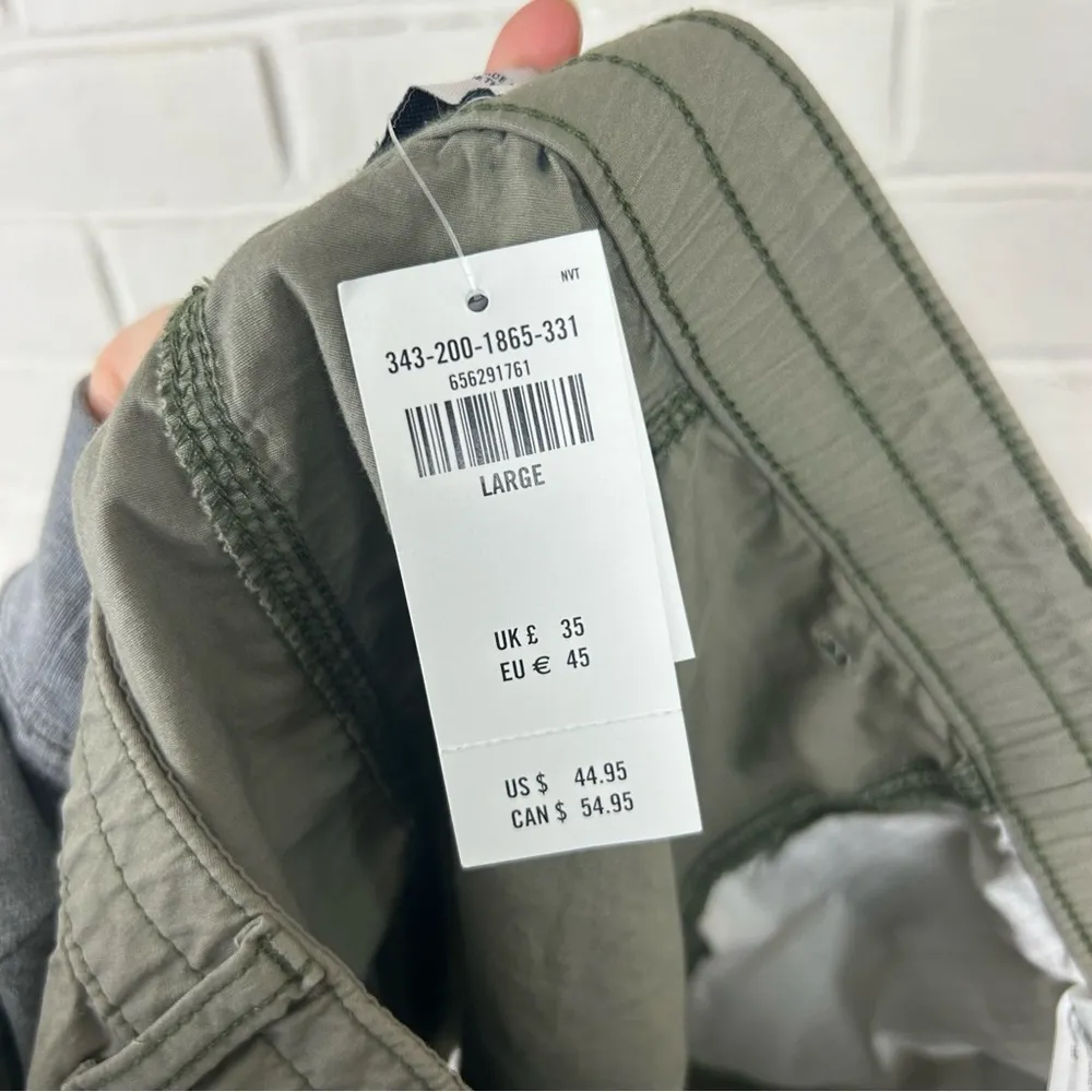 NWT Hollister Green Cargo Utility High Rise Mini Skirt Size L - Image 10