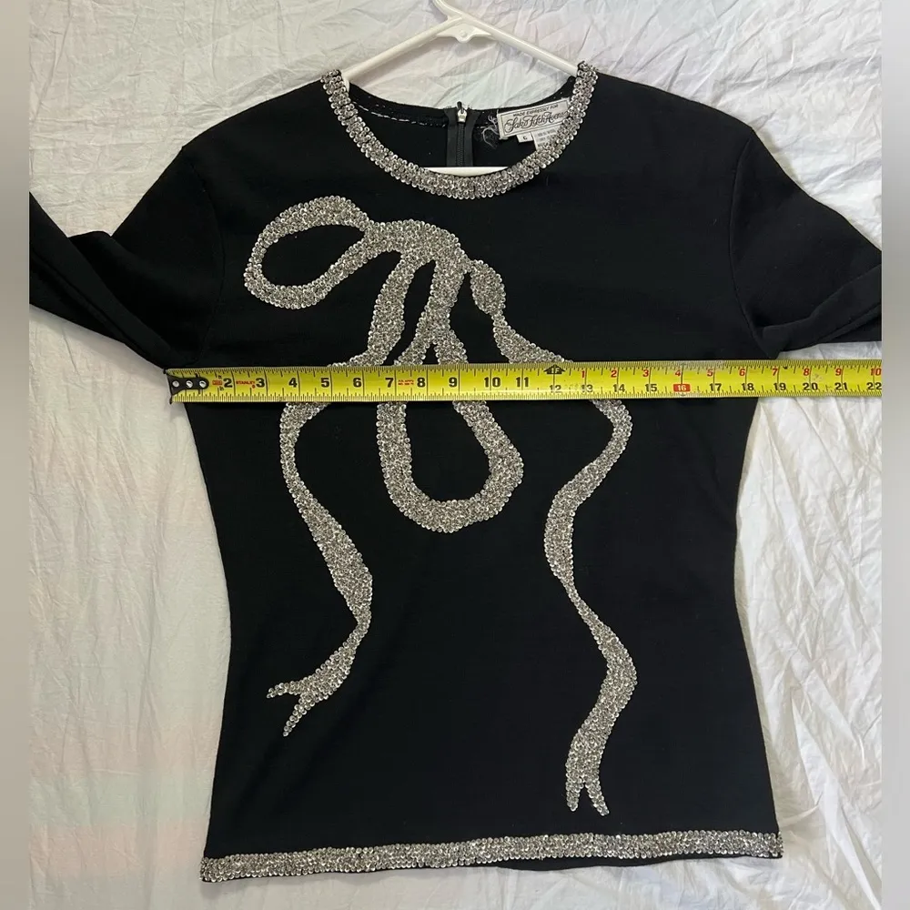 Vintage Saks Fifth Avenue 100% Wool Sweater - SIZE 6 - Image 10