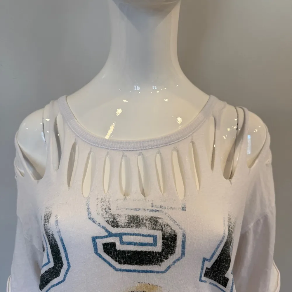 Free People All Tore Up USA T-Shirt - Image 3