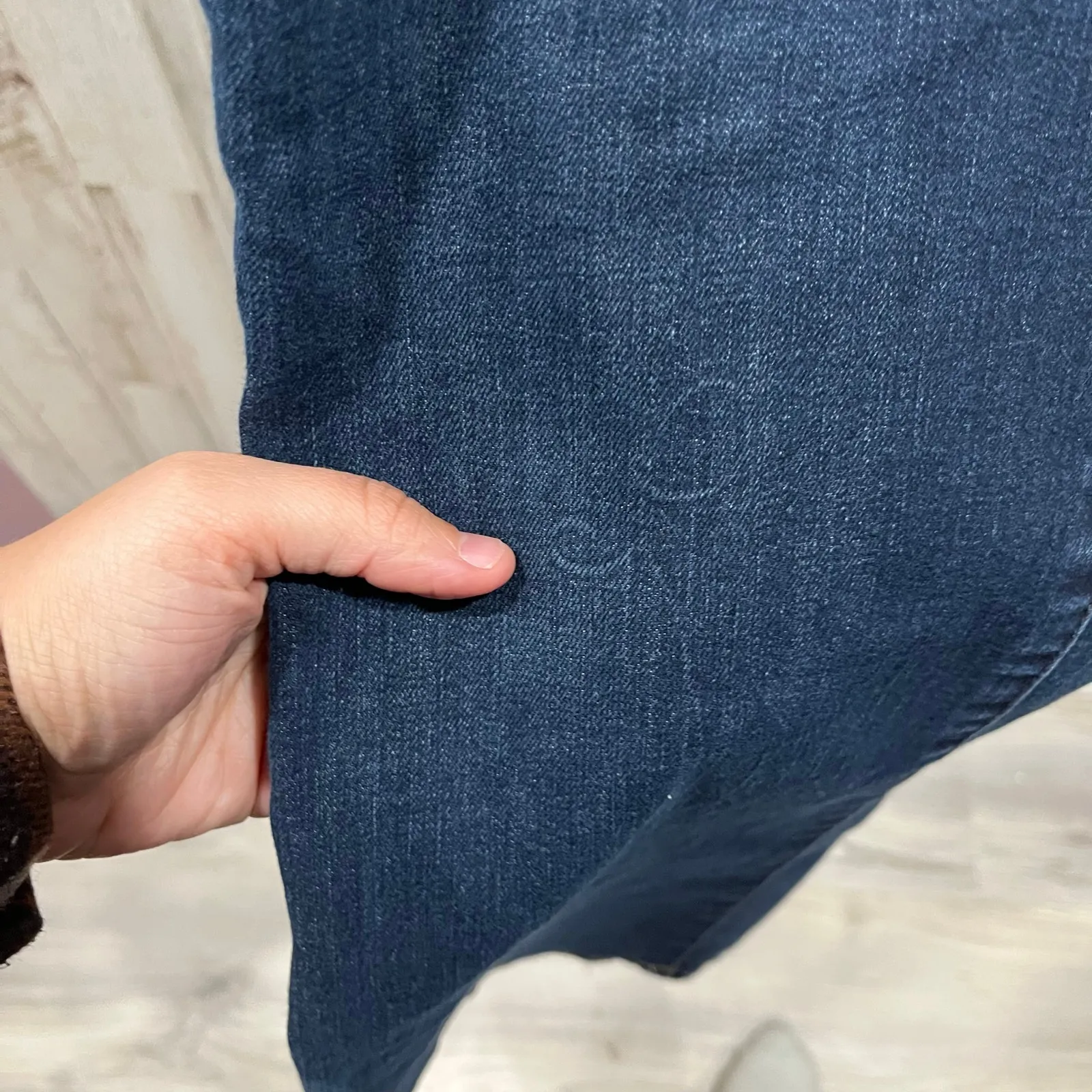 Banana Republic Dark Wash Slim Bootcut Jeans Womens Size 12/31 Western - Image 3