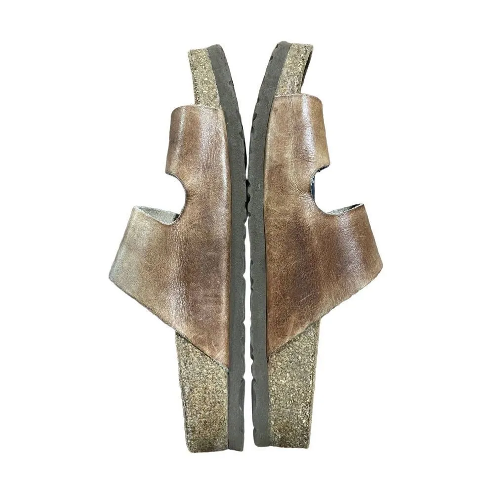 Naot Santa Barbara Colorblock slide on sandals sz 7.5 Blue - Image 5