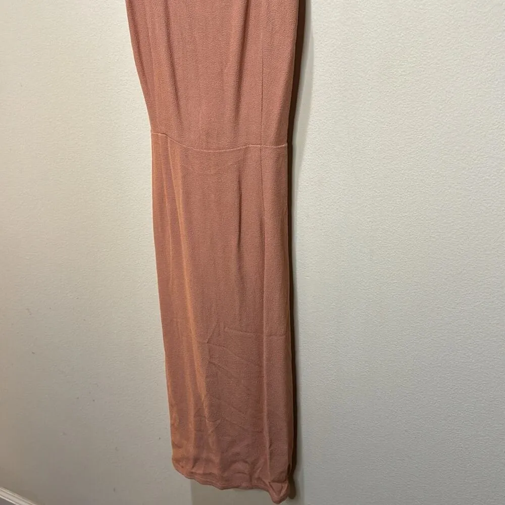 Reformation Chloe Midi Dress in Buff Size 6 - Image 5