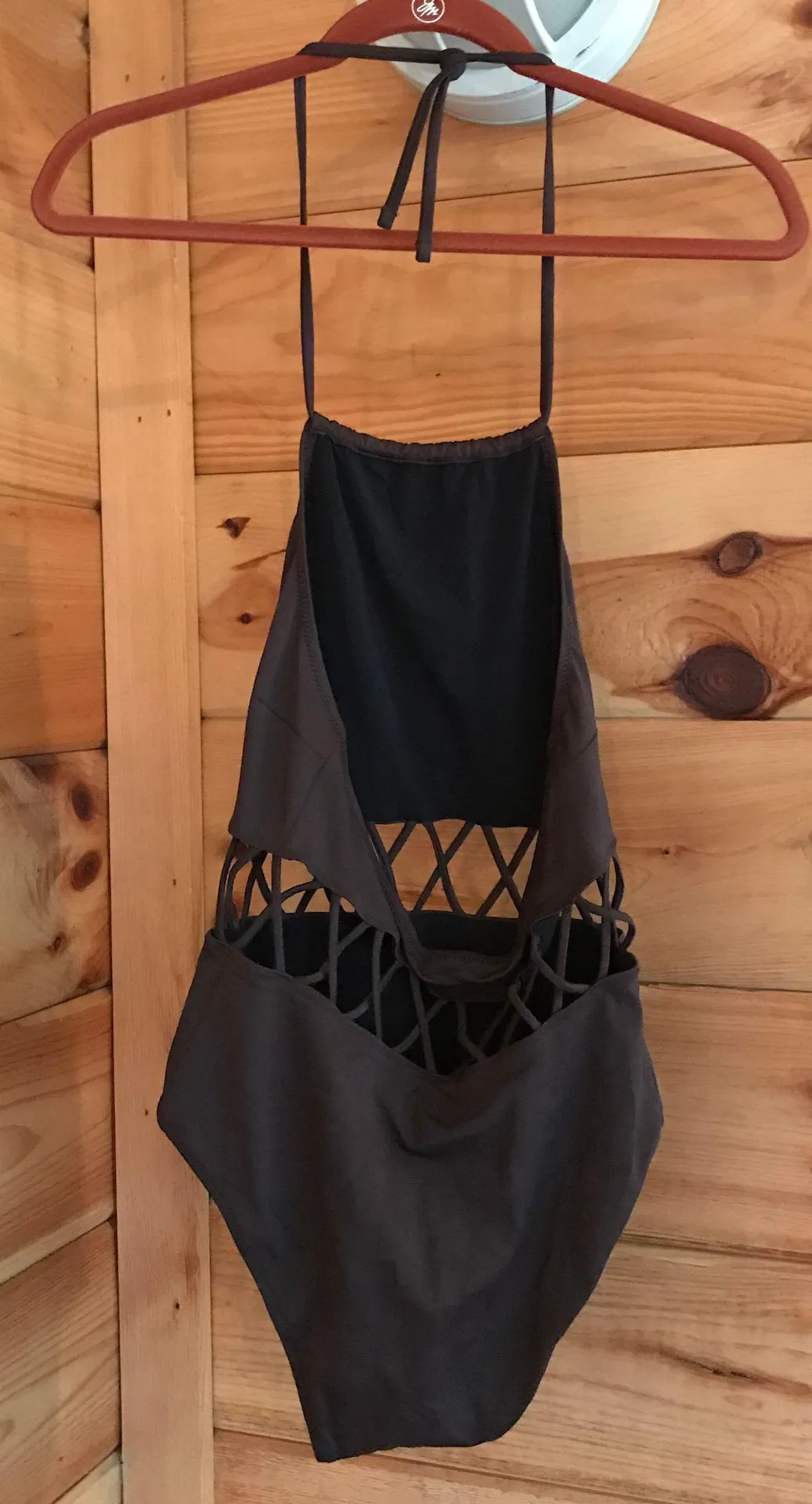 AMAZING BROWN  ONE PIECE CUT OUT BATHING SUIT - Image 5