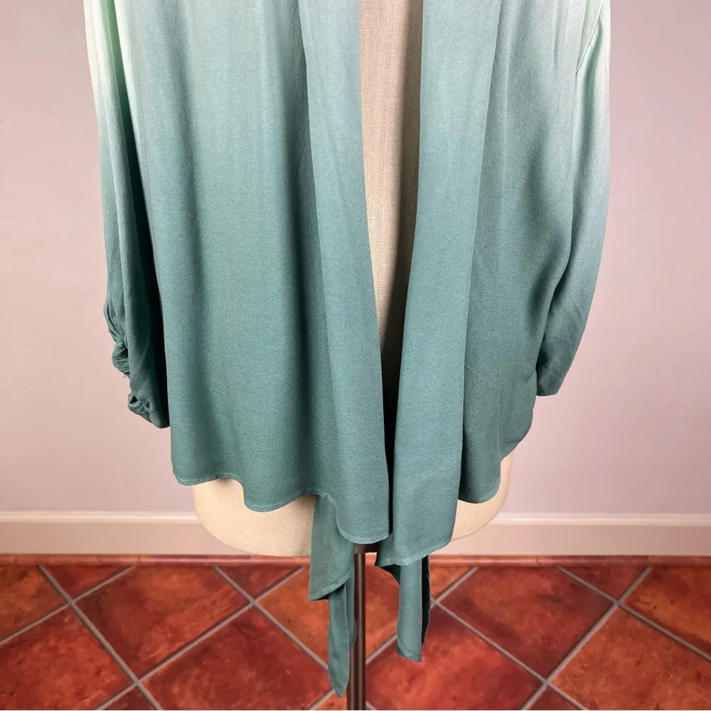 Young Fabulous & Broke Ombre Green Cardigan - Image 3