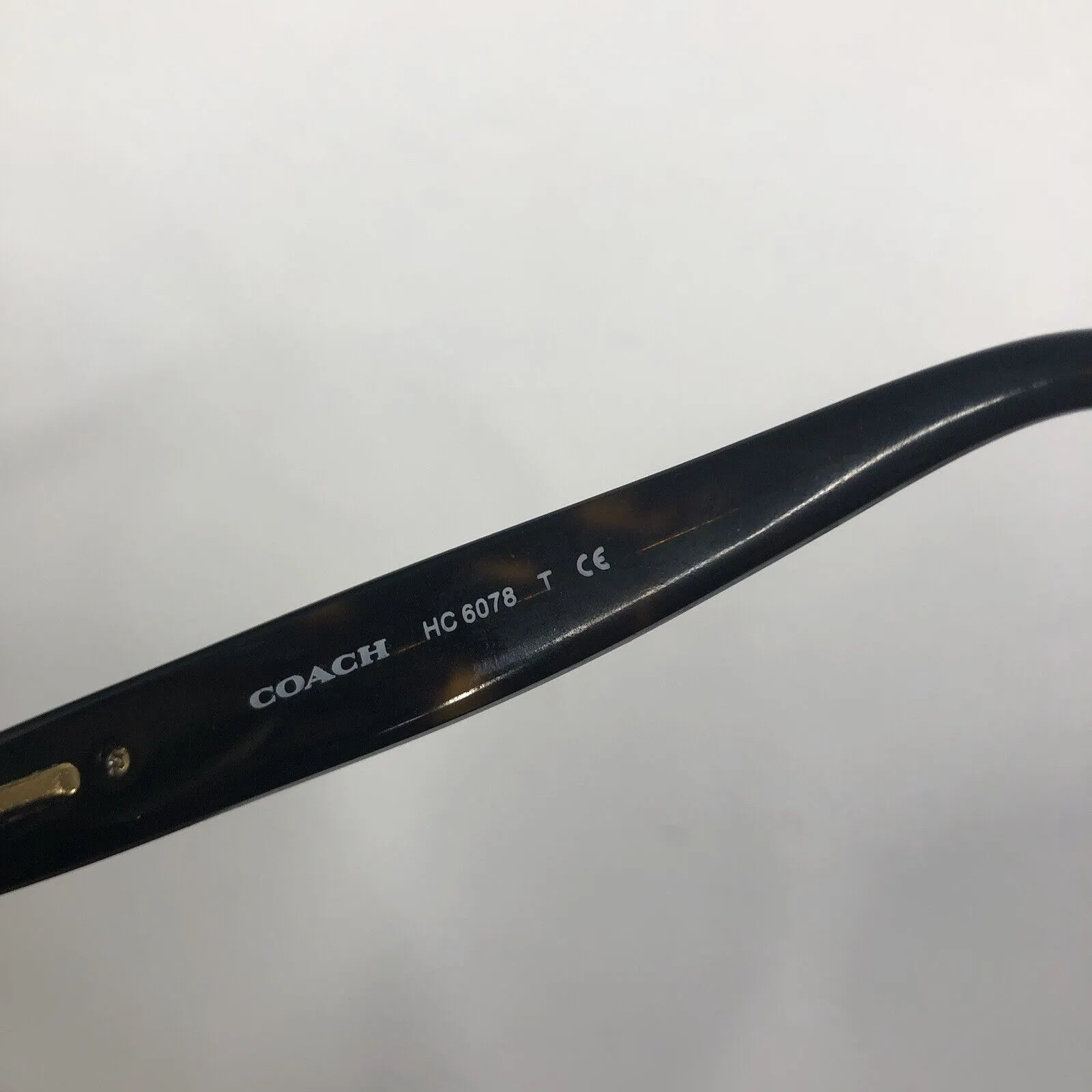 Coach  HC 6078 Eyeglasses FRAMES With Case 5120 Dark Tortoise 52.16.135 *READ* - Image 18