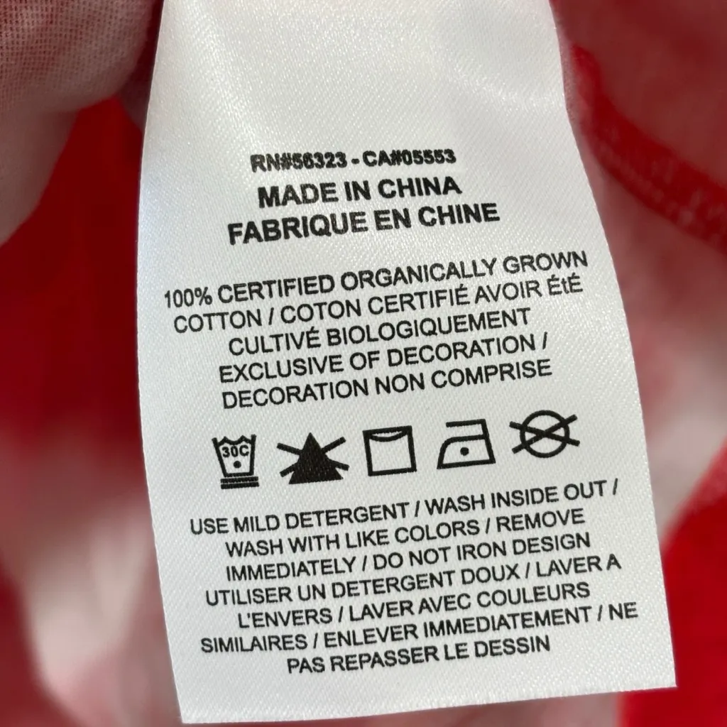 Nike Coral & White Tie Dye Striped Organic Cotton Tee Dress Women's Size XS NWT - Image 7