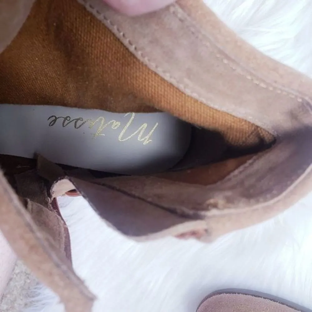 Suede‎ Booties - Image 4