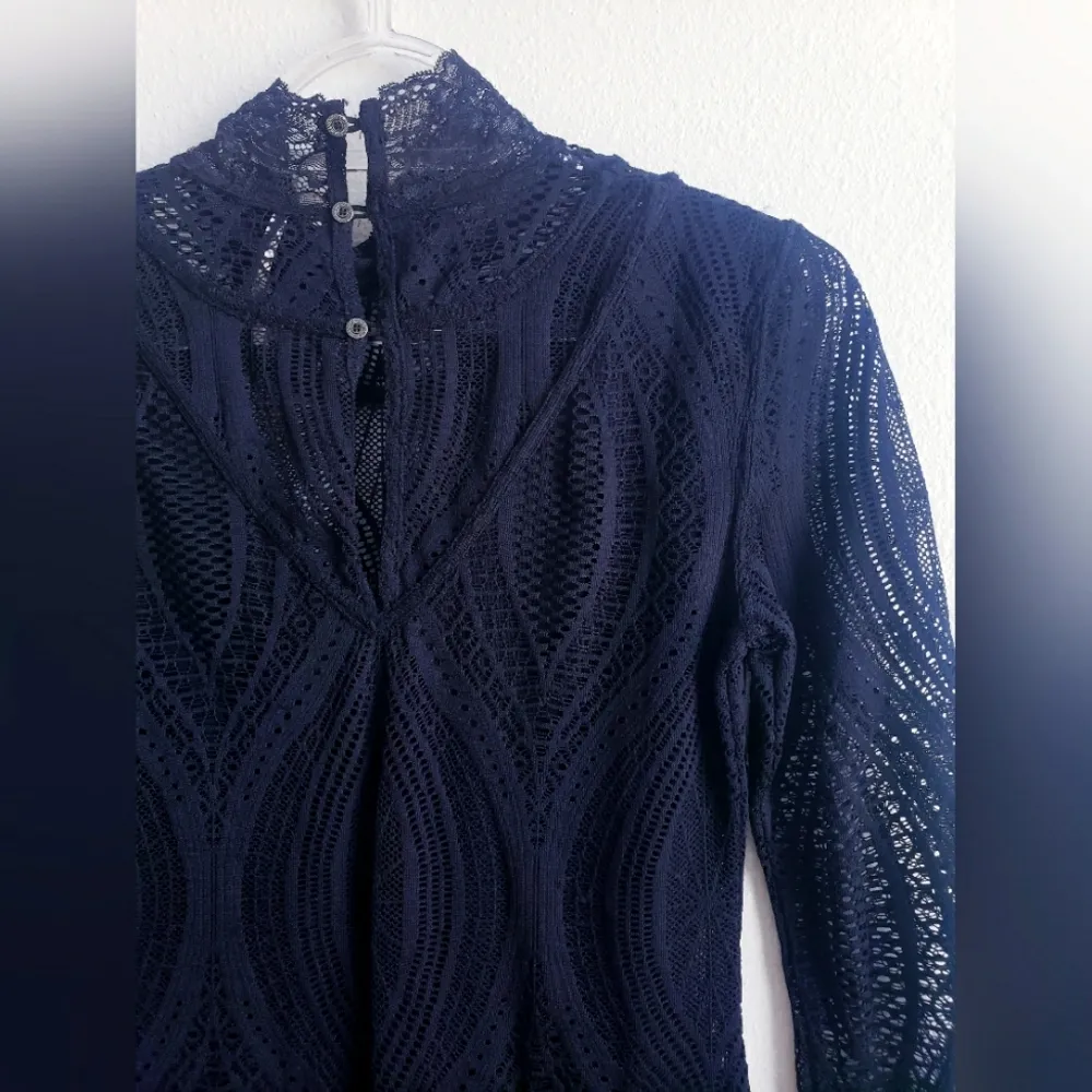 Free People Lace Turtleneck Tunic - Image 5