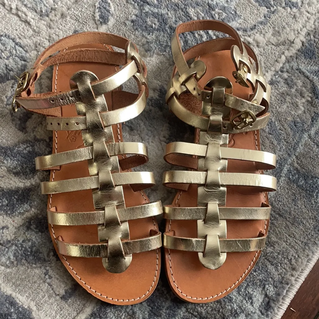 Like new Greek Gladiator sandals - Image 3