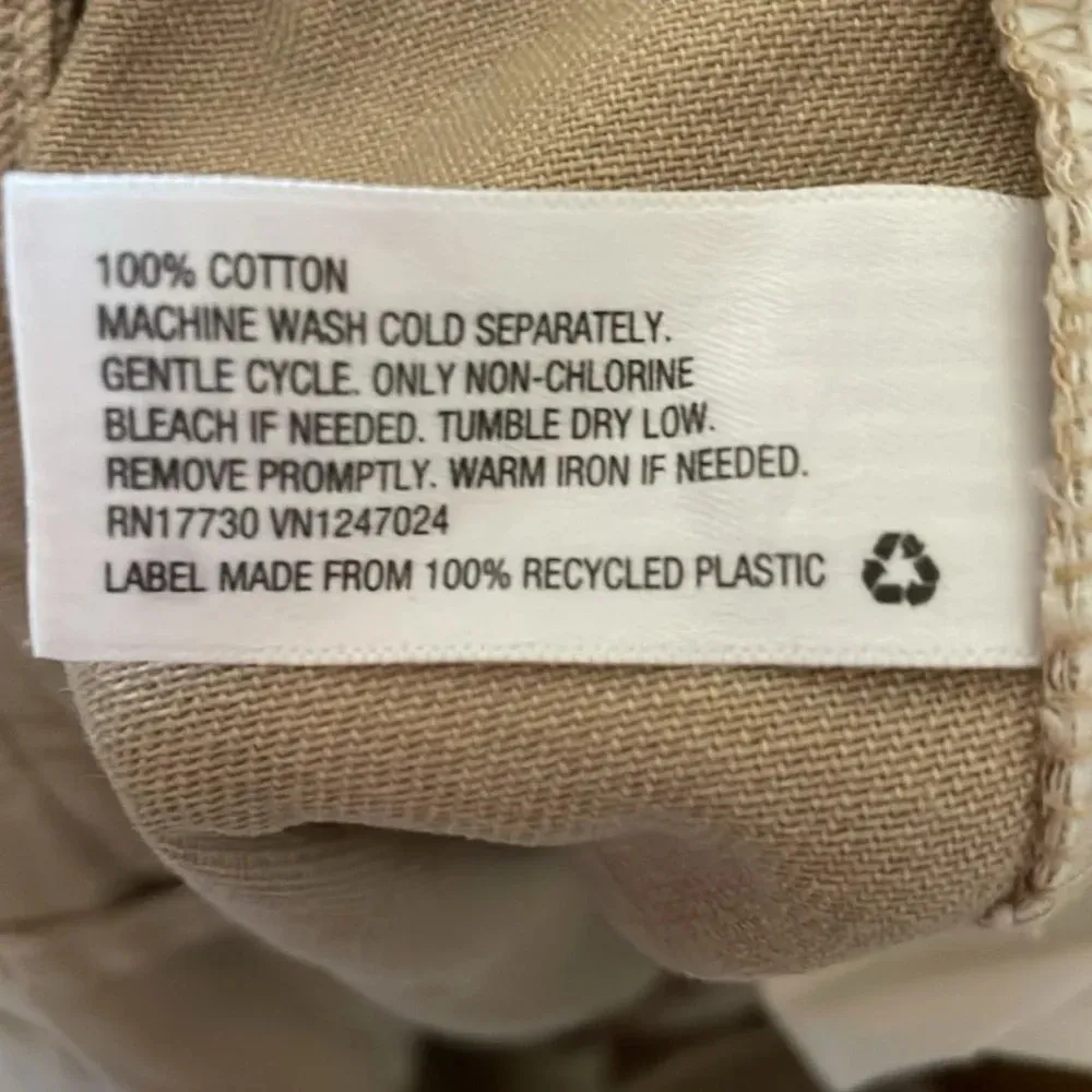 Sandy Liang For Target Womens Cargo Pants Size 14 Mid Rise Straight Leg - Image 10