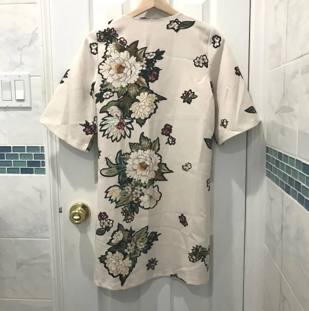 - Floral Sheath Dress - Sz XS - Image 2